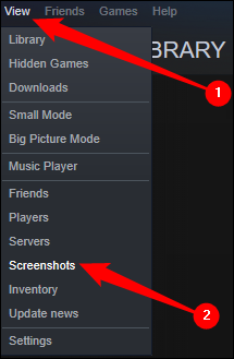 كيفية العثور على مجلد Steam Screenshot 2