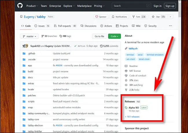 كيفية تنزيل الملفات من GitHub 2
