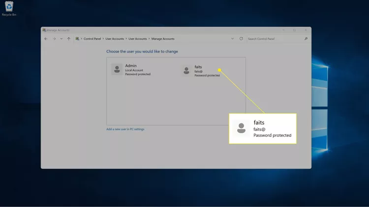 كيفية تغيير المسؤول في Windows 11 11
