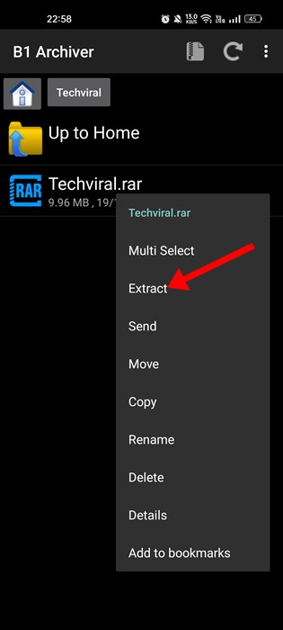 كيفية فتح ملفات RAR على Android (5 طرق) 16
