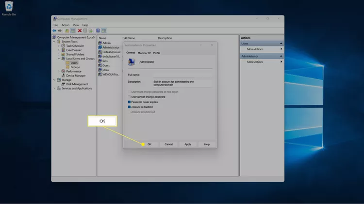 كيفية تغيير المسؤول في Windows 11 20