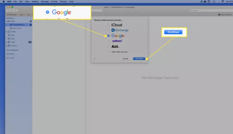 كيفية استخدام Gmail على جهاز Mac 3