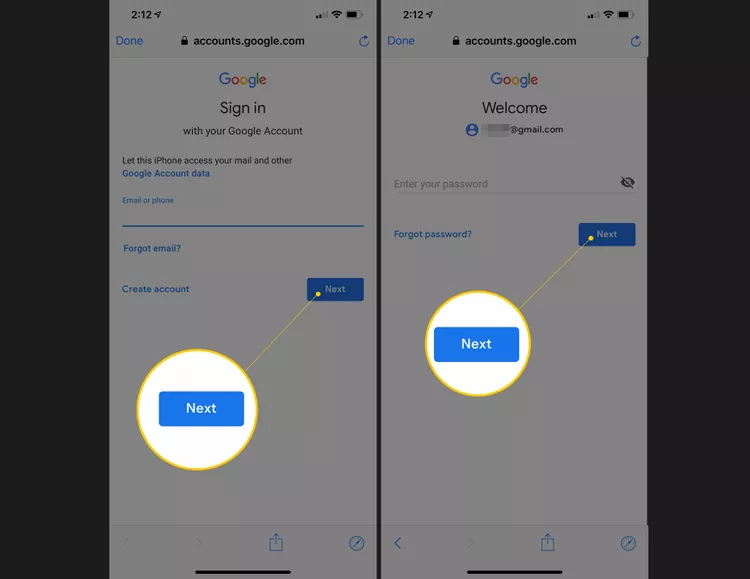 كيفية الوصول إلى Gmail في بريد iPhone 3