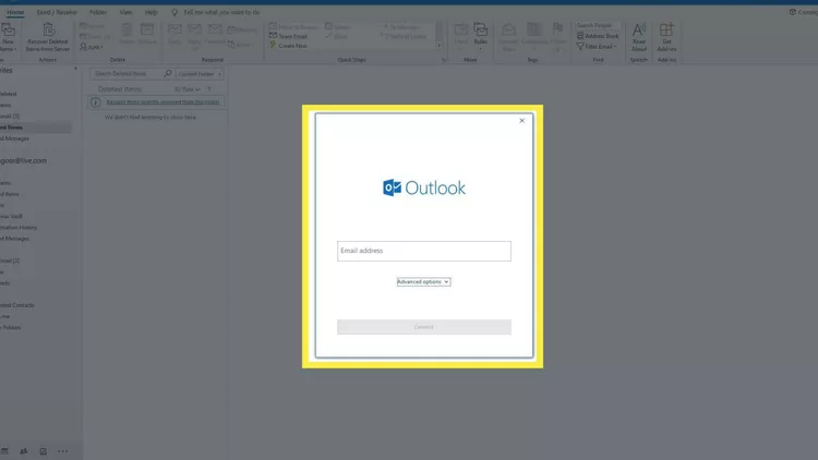 كيفية الوصول إلى Gmail باستخدام Outlook 3