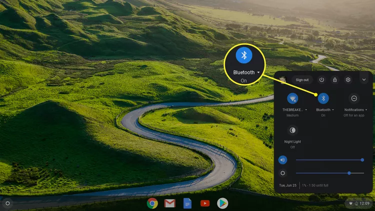 كيفية توصيل AirPods بجهاز Chromebook 3