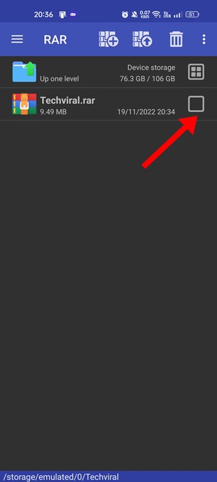 كيفية فتح ملفات RAR على Android (5 طرق) 3