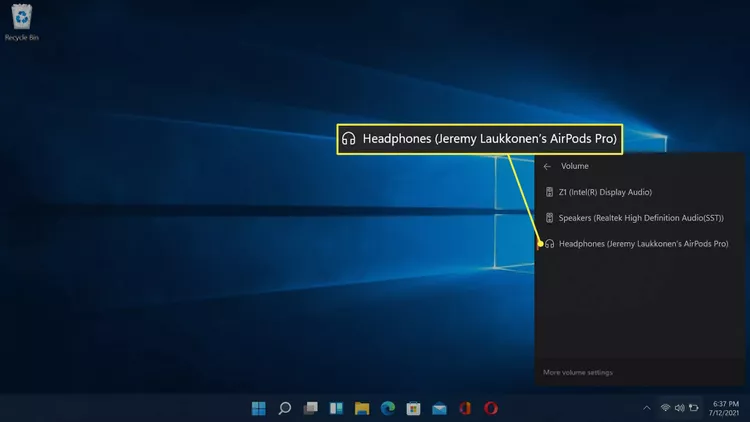 كيفية توصيل AirPods بجهاز Microsoft Surface 25