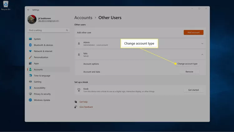 كيفية تغيير المسؤول في Windows 11 6