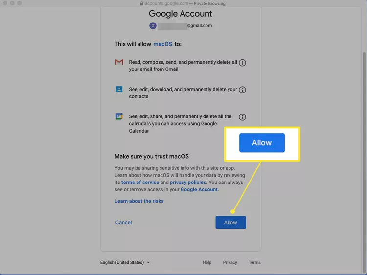 كيفية استخدام Gmail على جهاز Mac 7