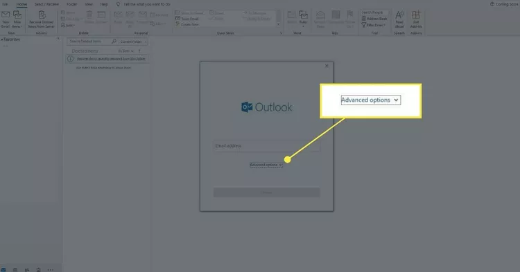 كيفية الوصول إلى Gmail باستخدام Outlook 7
