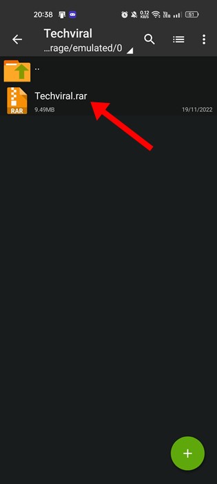 كيفية فتح ملفات RAR على Android (5 طرق) 7