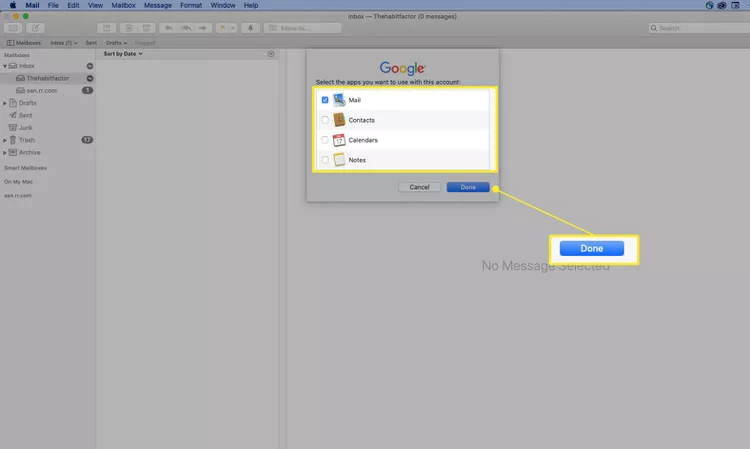 كيفية استخدام Gmail على جهاز Mac 8