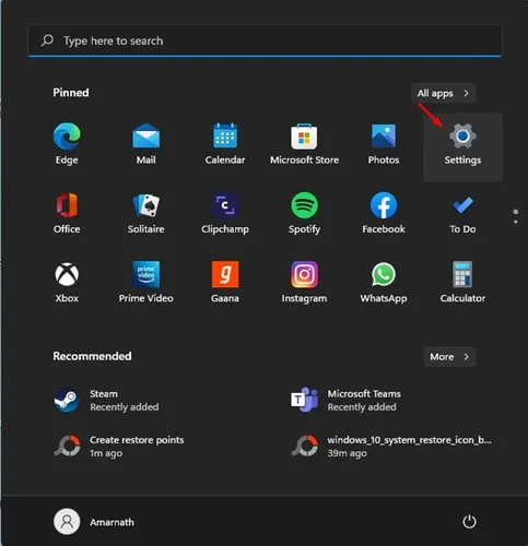 كيفية إنشاء نقطة استعادة في Windows 11 2 كيفية إنشاء نقطة استعادة في Windows 11 2