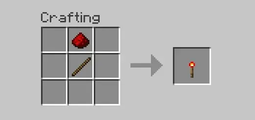 كيف تصنع Redstone Torch في Minecraft 4 كيف تصنع Redstone Torch في Minecraft 4