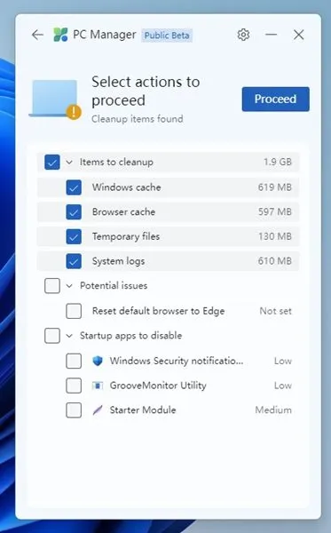 Microsoft PC Manager: قم بالتحميل والتثبيت على Windows 10/11 6