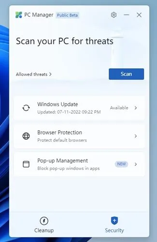 Microsoft PC Manager: قم بالتحميل والتثبيت على Windows 10/11 10