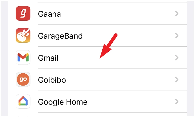 كيفية تعيين Gmail كتطبيق بريد افتراضي على iPhone أو iPad 8