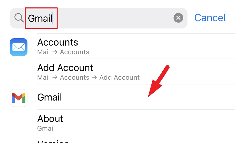 كيفية تعيين Gmail كتطبيق بريد افتراضي على iPhone أو iPad 9