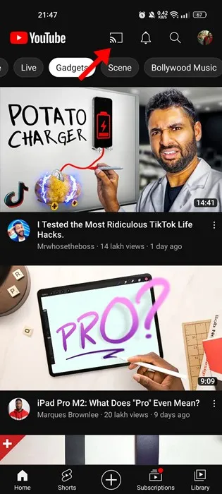 YouTube TV Remote: كيفية التحكم في YouTube TV من الهاتف 2
