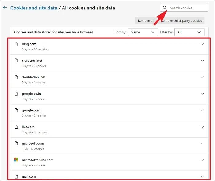 كيفية مسح ذاكرة التخزين المؤقت وملفات تعريف الارتباط على Microsoft Edge 14