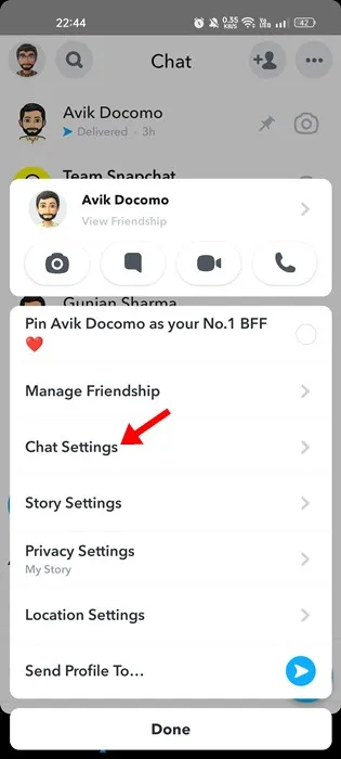 كيفية إزالة تثبيت شخص ما على Snapchat 3 كيفية إزالة تثبيت شخص ما على Snapchat 3