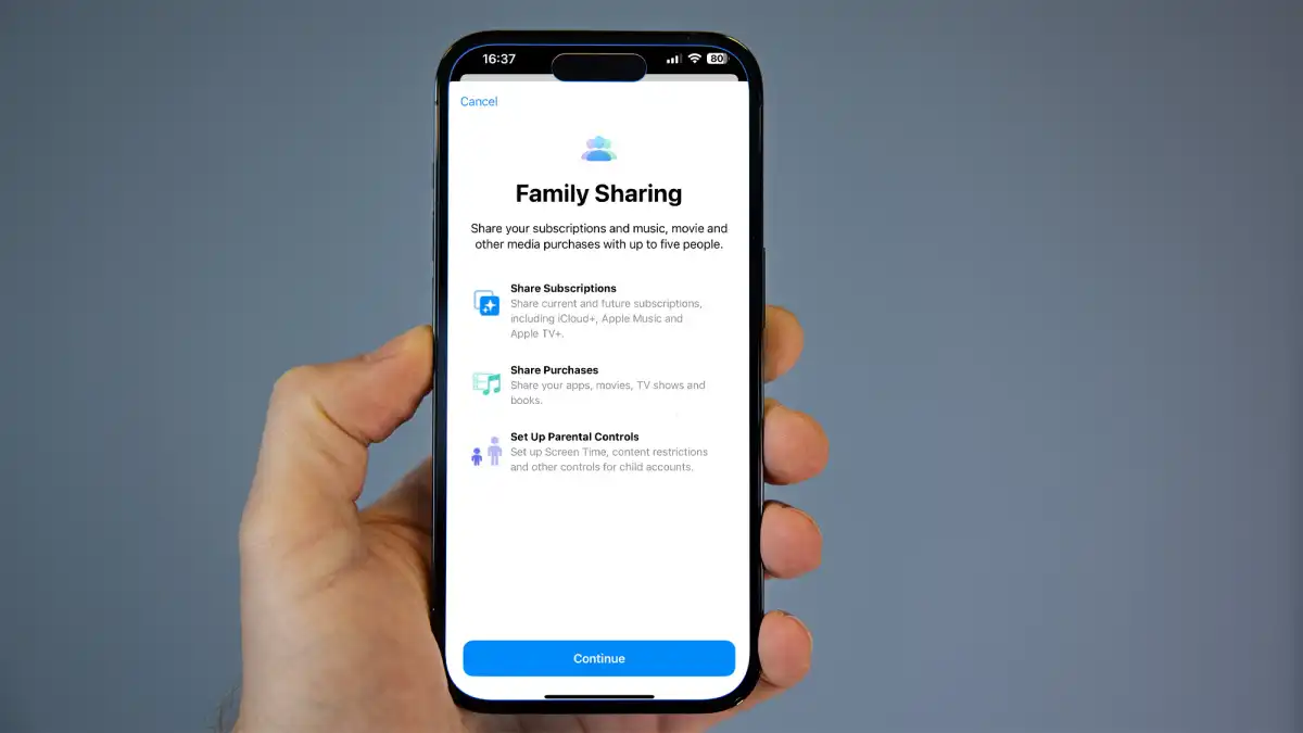 كيفية إعداد Apple Family Sharing على iPhone 5
