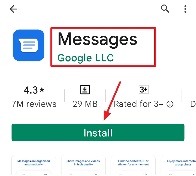 كيفية تمكين ردود أفعال iPhone في الرسائل على Android 5