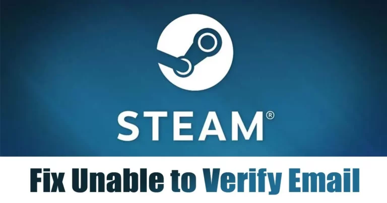 إصلاح Steam غير قادر على التحقق من عنوان البريد الإلكتروني (أفضل 5 طرق) 7
