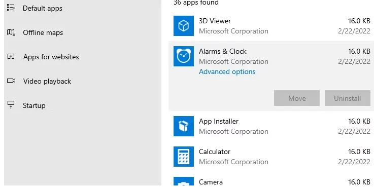 كيفية إعادة تعيين تطبيق على نظامي التشغيل Windows 10 و 11 5