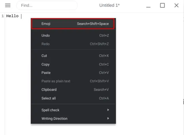 كيفية استخدام Emojis على جهاز Chromebook 8 كيفية استخدام Emojis على جهاز Chromebook 4