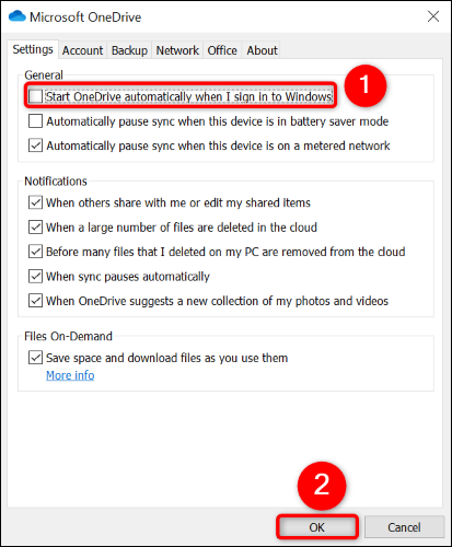 كيفية إيقاف تشغيل OneDrive على Windows 8