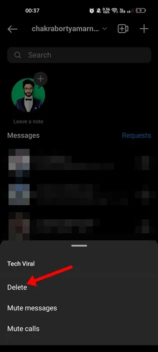 كيفية حذف رسائل Instagram (الدليل الكامل) 4 كيفية حذف رسائل Instagram (الدليل الكامل) 3