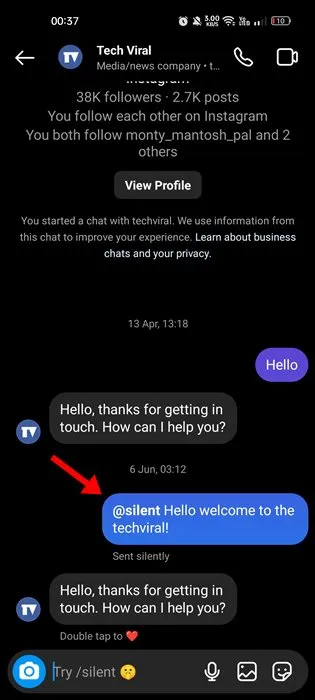 كيفية حذف رسائل Instagram (الدليل الكامل) 9 كيفية حذف رسائل Instagram (الدليل الكامل) 7