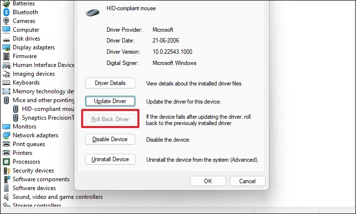 5 طرق لإصلاح تجميد المؤشر في Windows 11 12