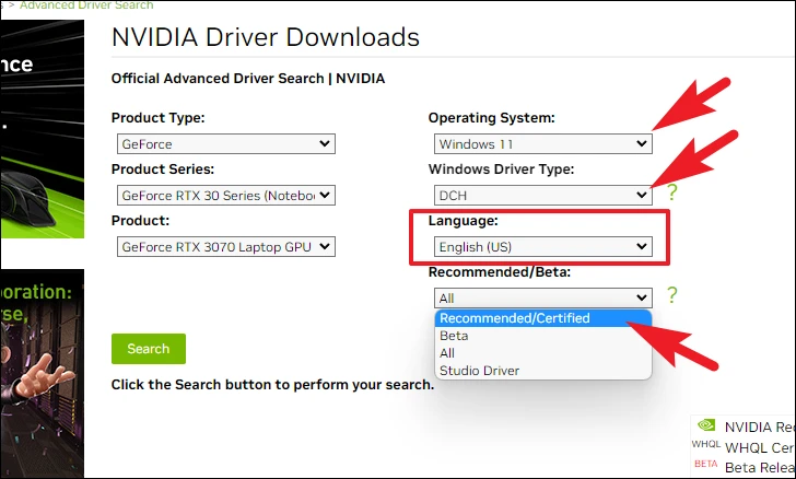 كيفية استرجاع برامج تشغيل Nvidia على نظام التشغيل Windows 11 8