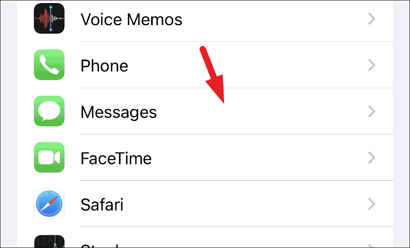 كيفية كتابة نص عريض في iMessage 3