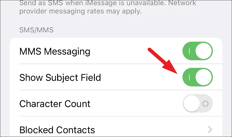 كيفية كتابة نص عريض في iMessage 4