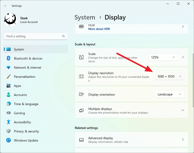 كيفية جعل كل شيء أصغر في Windows 11 23