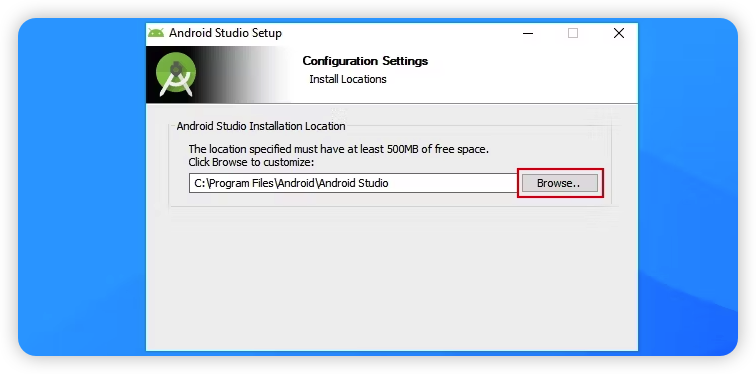 تثبيت Android Studio