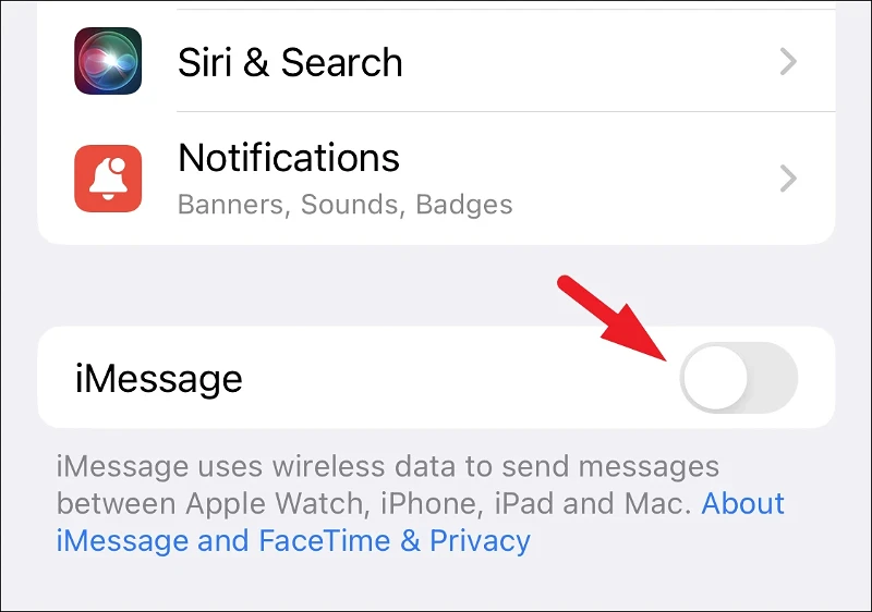 6 طرق لإصلاح مشكلة إخطارات iMessage لا تعمل على iPhone 7