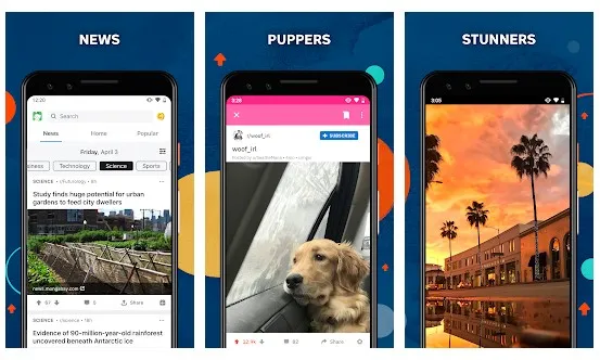 تطبيقات Reddit للأندرويد