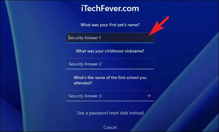 كيفية فتح حساب مغلق في Windows 11 8