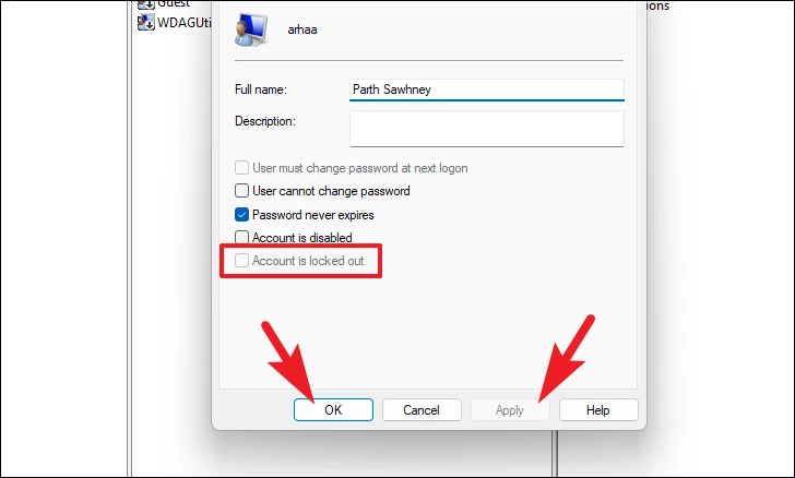 كيفية فتح حساب مغلق في Windows 11 2