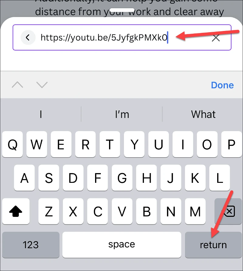 كيفية إدراج فيديو YouTube في Canva Docs 9