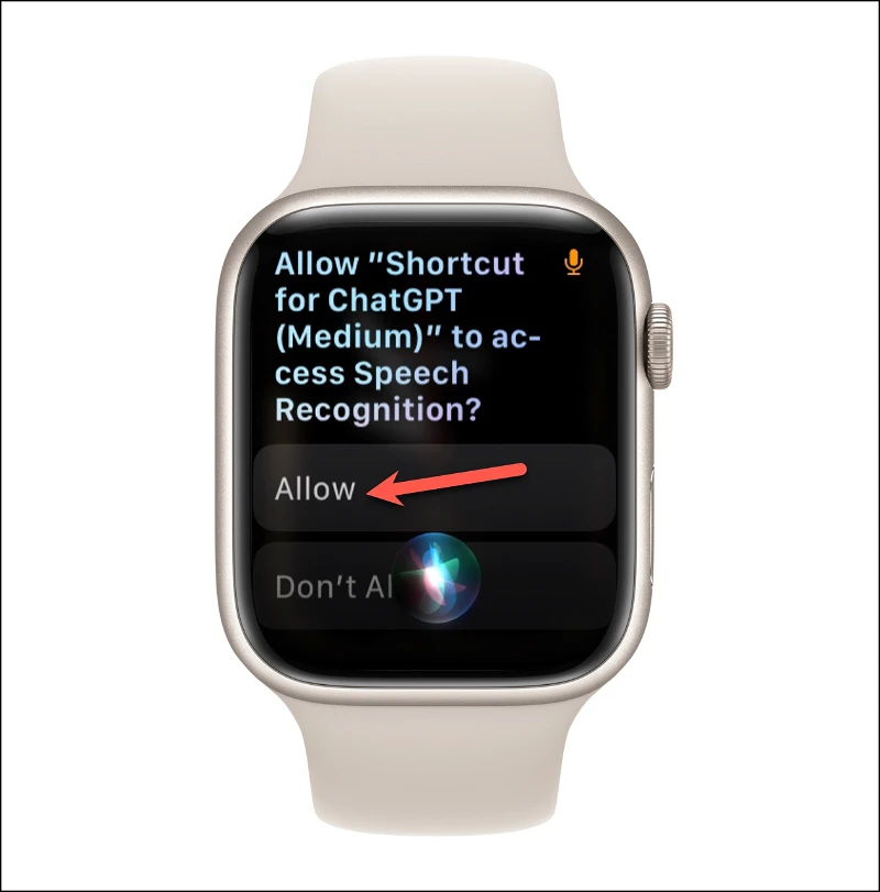 كيفية استخدام ChatGPT على Apple Watch 13