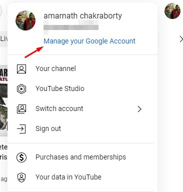 كيفية تغيير عنوان البريد الإلكتروني على YouTube؟ 3
