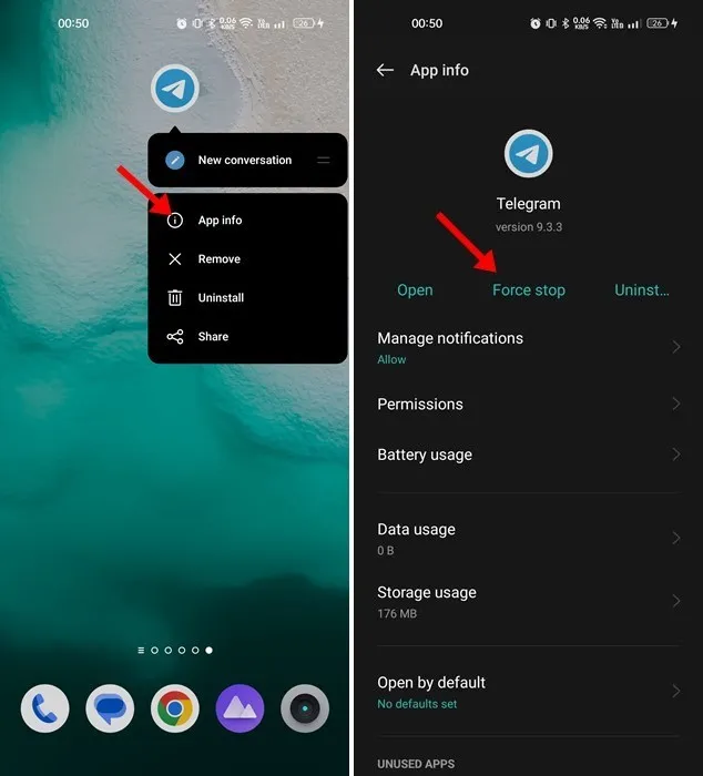 إصلاح Telegram عالق عند التحديث؟ (أفضل 6 طرق) 4