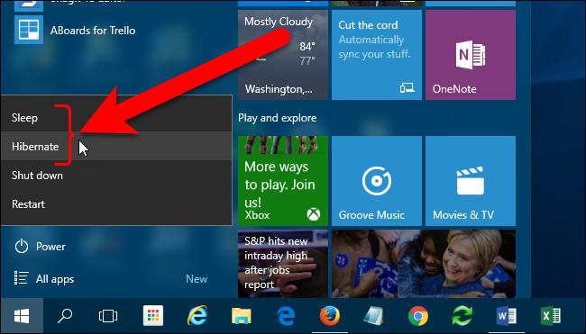 ما الفرق بين النوم والإسبات في Windows؟ 2