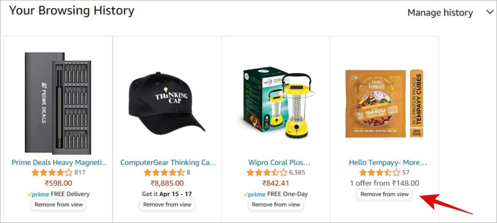 كيفية أرشفة طلبات Amazon وحذف محفوظات الاستعراض 11 كيفية أرشفة طلبات Amazon وحذف محفوظات الاستعراض 11