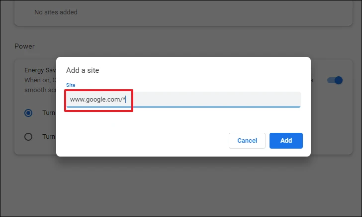 كيفية تمكين أو تعطيل توفير الذاكرة في Chrome 11